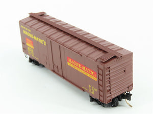 N Scale Micro-Trains MTL 21200 Route Of The Magne-Matics 40' Box Car 80 RTR