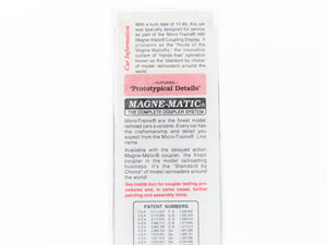 N Scale Micro-Trains MTL 21200 Route Of The Magne-Matics 40' Box Car 80 RTR