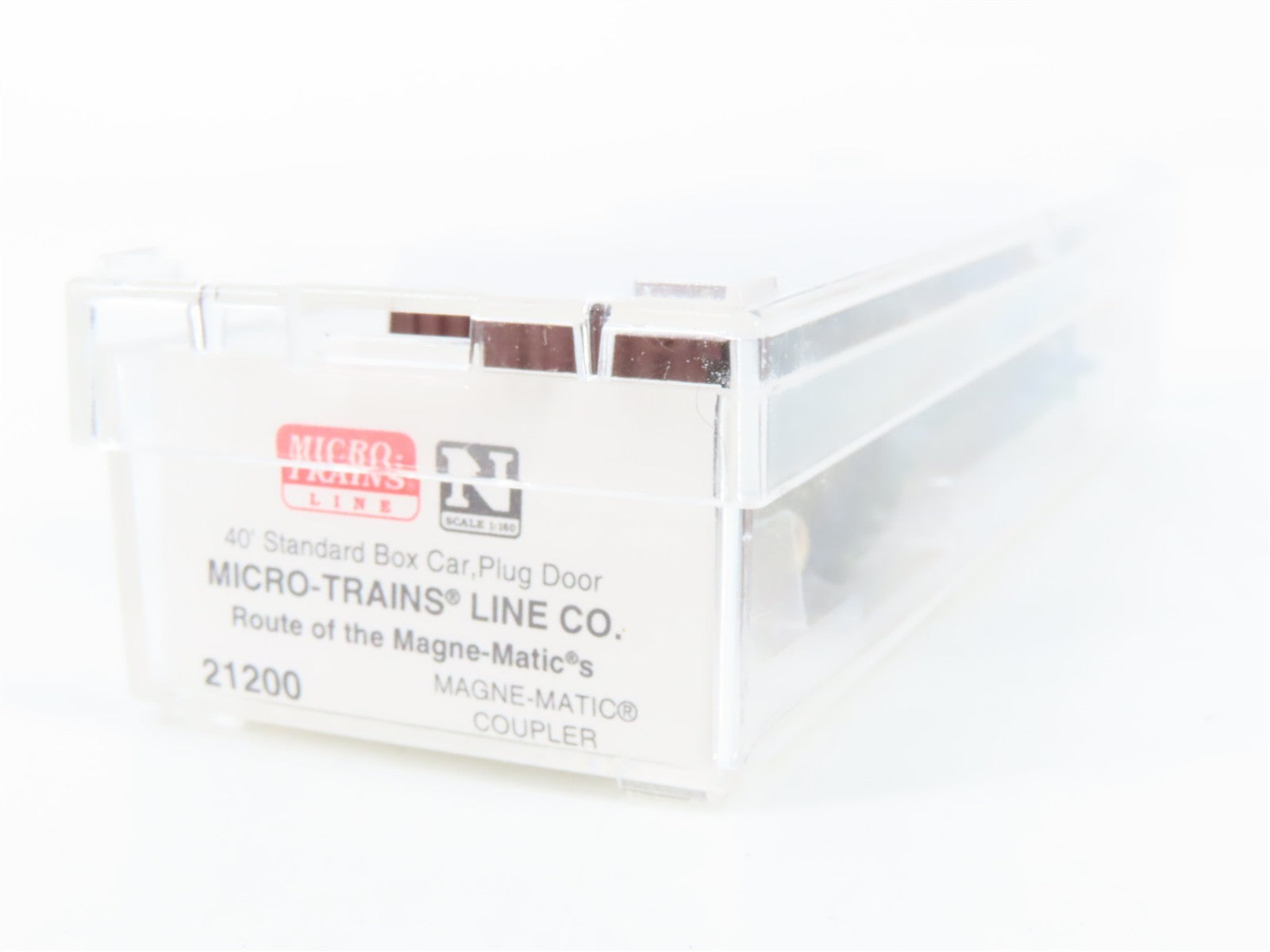 N Scale Micro-Trains MTL 21200 Route Of The Magne-Matics 40' Box Car 80 RTR