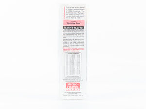 N Scale Micro-Trains MTL 20226 GN Great Northern 40' Single Door Boxcar 2533 RTR
