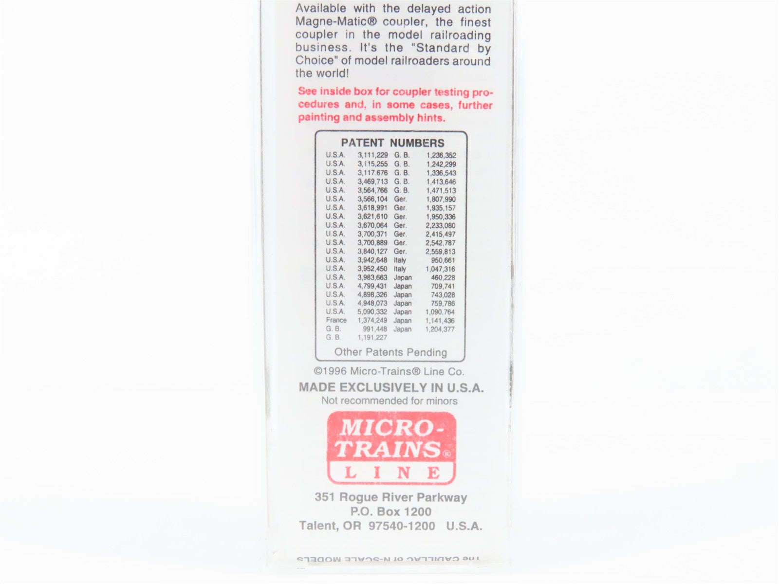 N Scale Micro-Trains MTL 20226 GN Great Northern 40' Single Door Boxcar 2533 RTR
