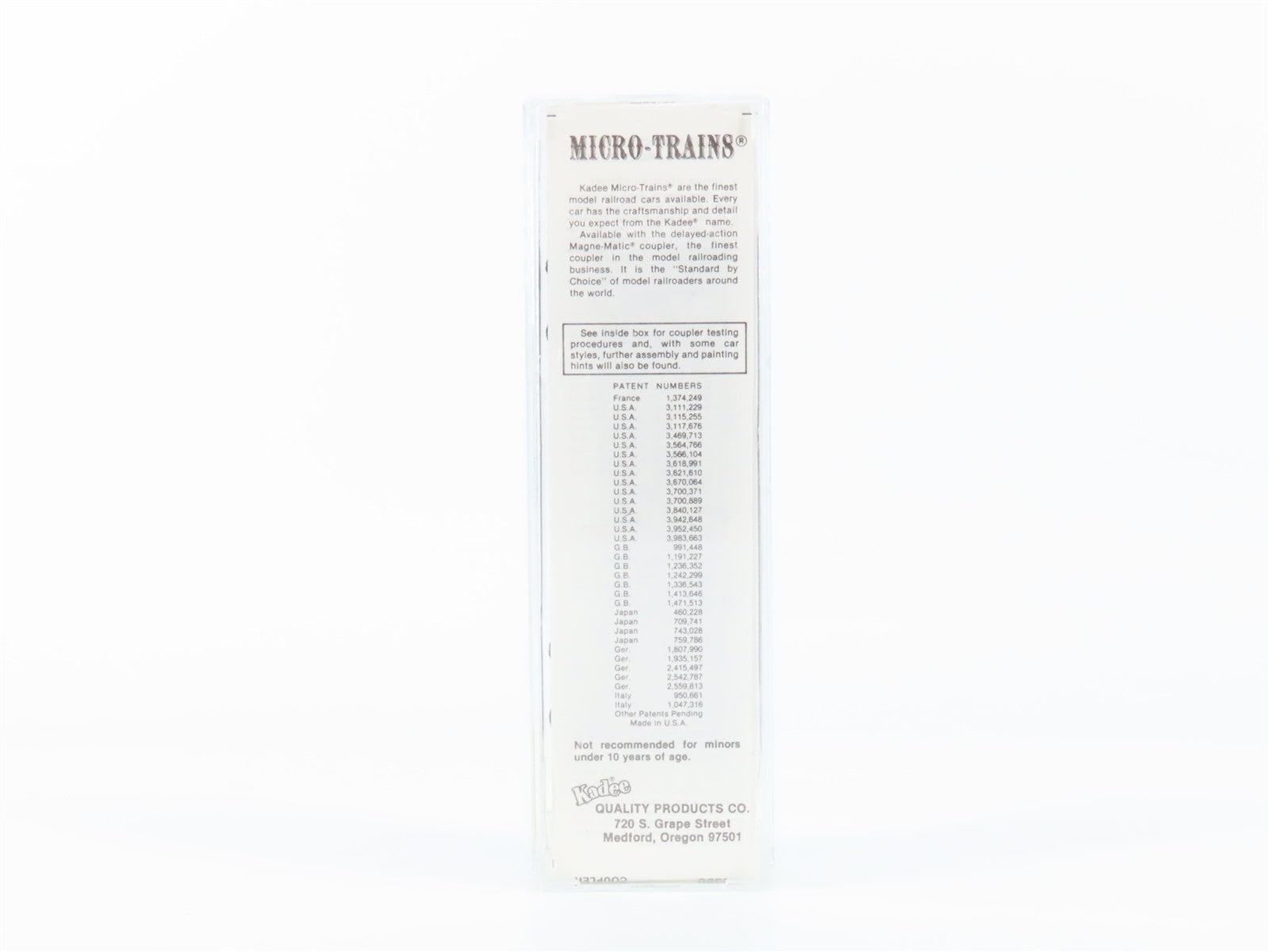 N Scale Kadee Micro-Trains MTL 20390 NYC New York Central 40' Box Car 166780 RTR