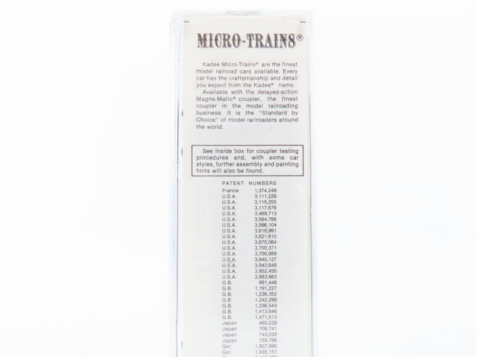 N Scale Kadee Micro-Trains MTL 20390 NYC New York Central 40' Box Car 166780 RTR