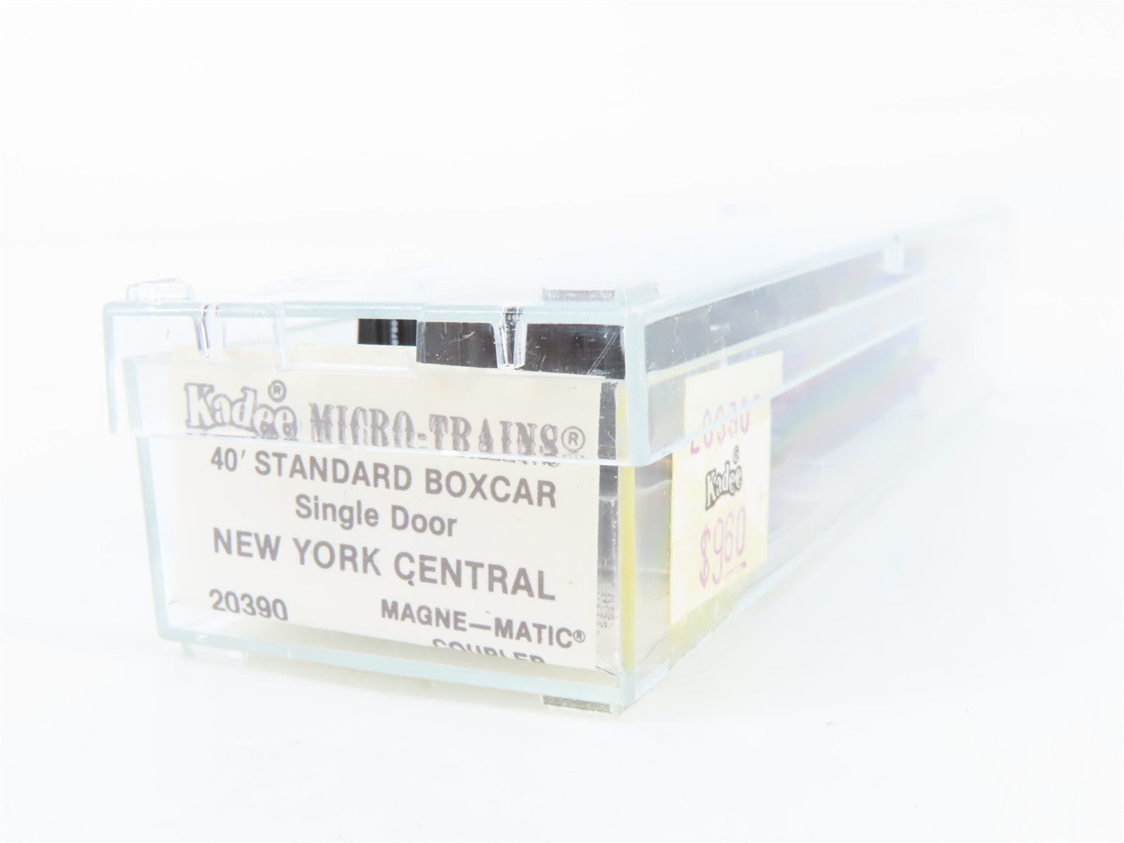 N Scale Kadee Micro-Trains MTL 20390 NYC New York Central 40' Box Car 166780 RTR