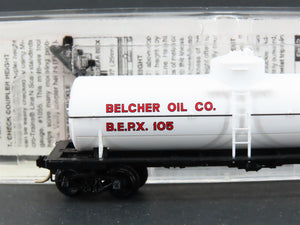 N Scale Micro-Trains MTL 65420 BEPX Belcher Oil Co. 39' Single Dome Tank Car RTR