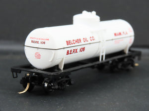 N Scale Micro-Trains MTL 65420 BEPX Belcher Oil Co. 39' Single Dome Tank Car RTR