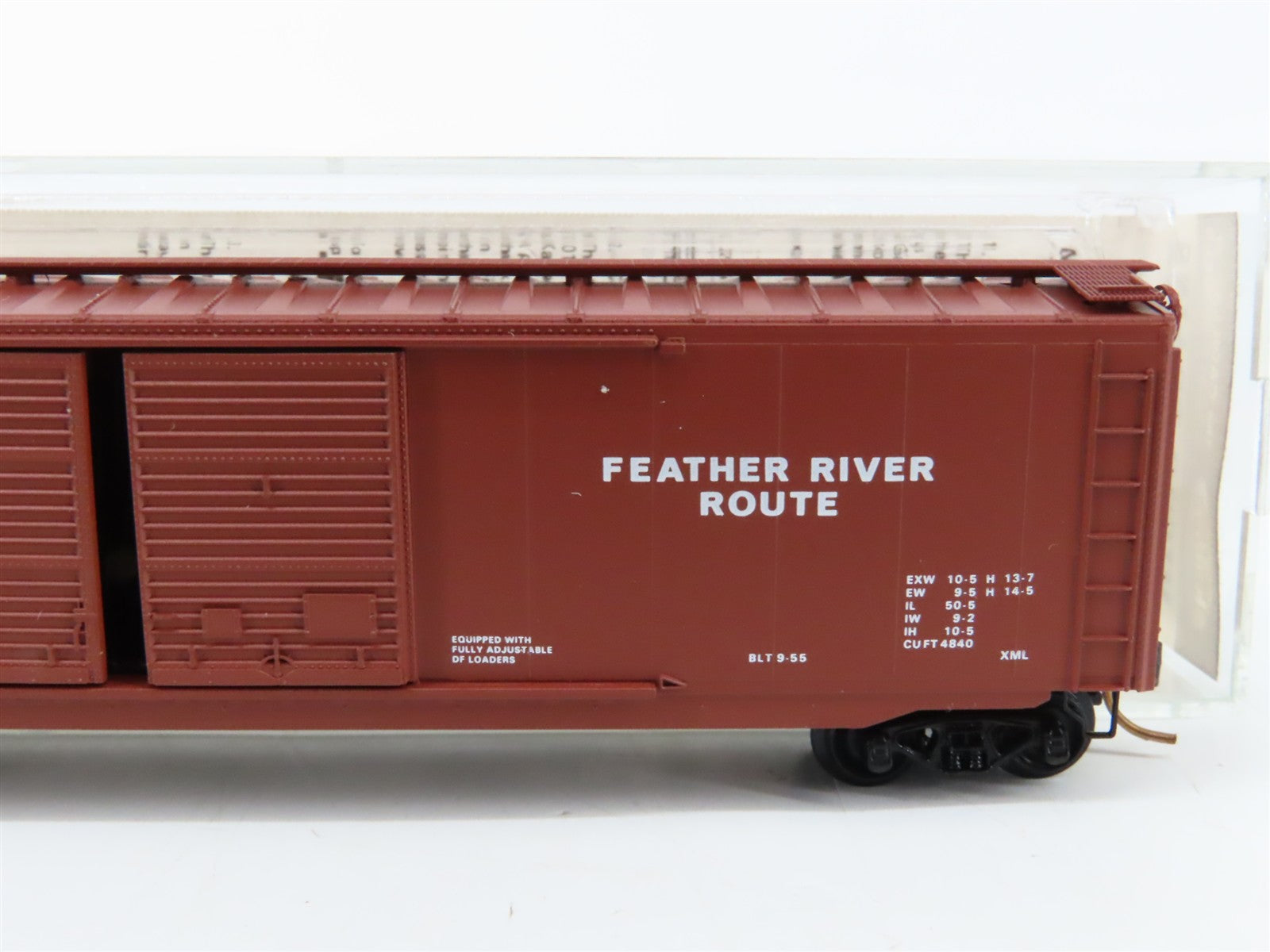 N Scale Micro-Trains MTL 34160 WP Western Pacific 50' Box Car 3838 RTR