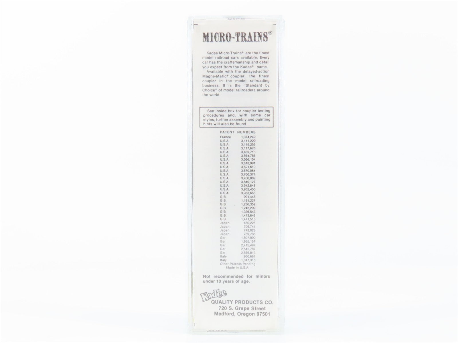 N Scale Micro-Trains MTL 34160 WP Western Pacific 50' Box Car 3838 RTR