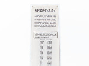 N Scale Micro-Trains MTL 34160 WP Western Pacific 50' Box Car 3838 RTR