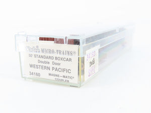 N Scale Micro-Trains MTL 34160 WP Western Pacific 50' Box Car 3838 RTR