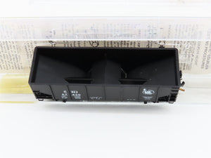 N Scale Micro-Trains MTL 56230 CNJ Jersey Central 33' 2-Bay Hopper 67450 RTR