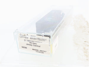 N Scale Micro-Trains MTL 56230 CNJ Jersey Central 33' 2-Bay Hopper 67450 RTR