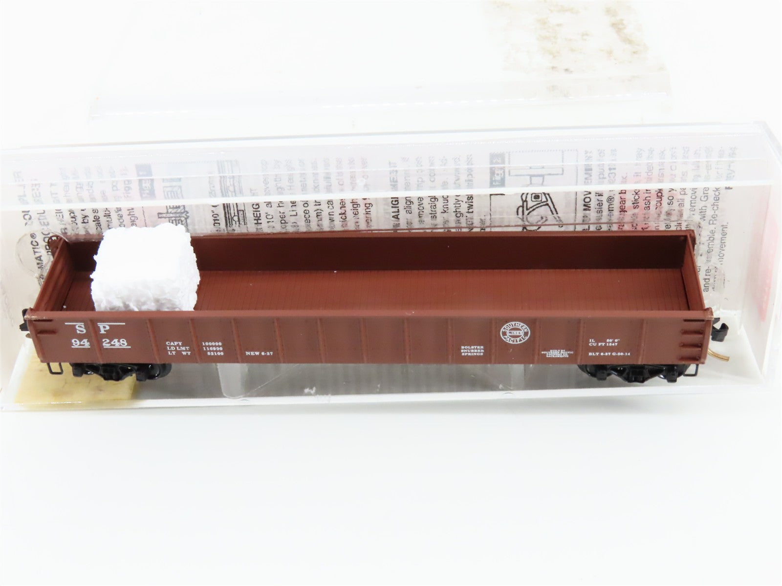 N Scale Micro-Trains MTL 48030 SP Southern Pacific 50' Gondola 94248 RTR