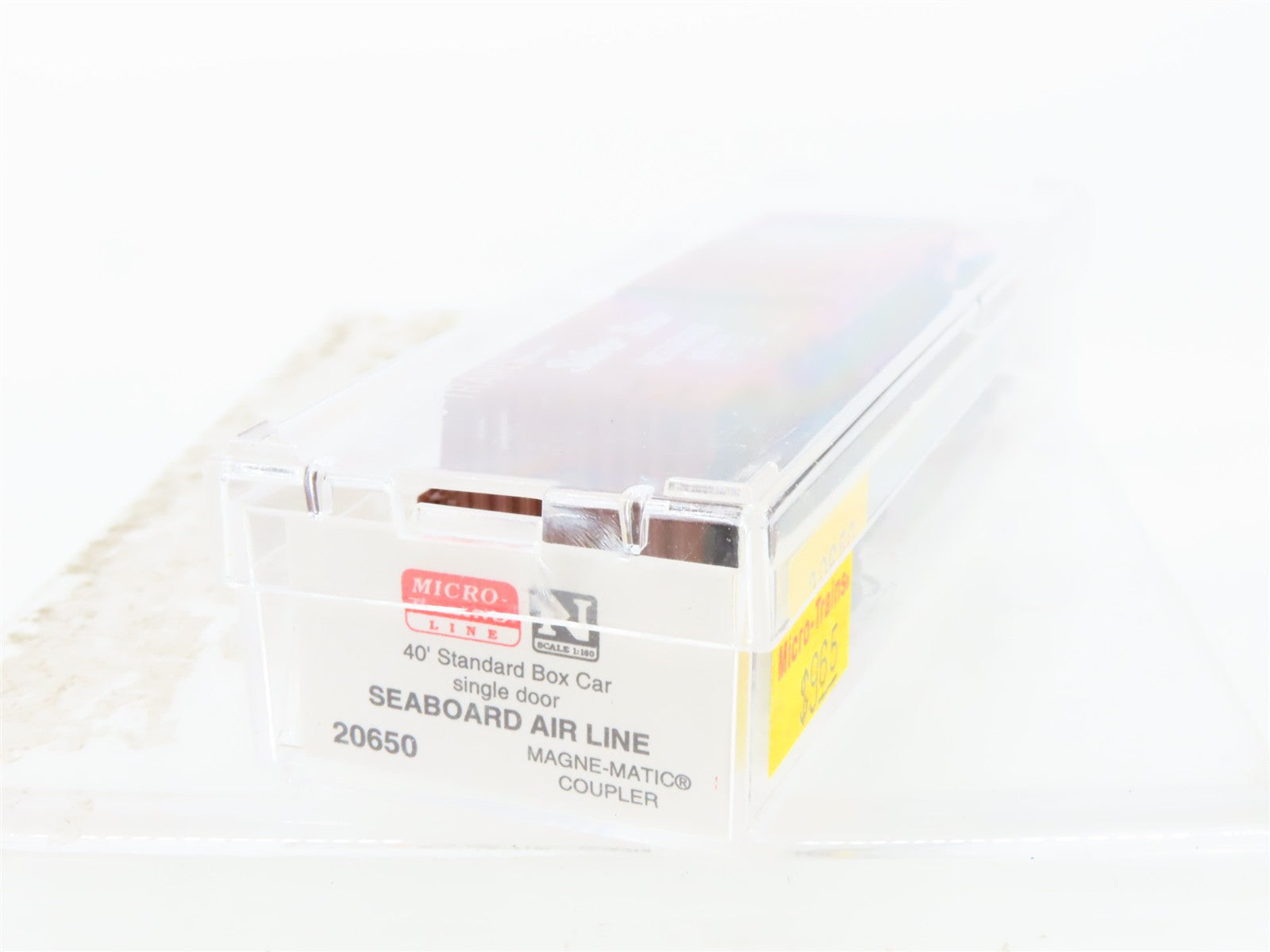 N Scale Micro-Trains MTL 20650 SAL Seaboard Silver Star 40' Box Car 25439 RTR