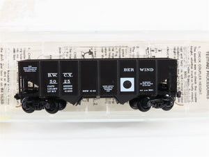 N Scale Micro-Trains MTL 56240 Berwind-White Coal Mining Co. 33' Hopper RTR