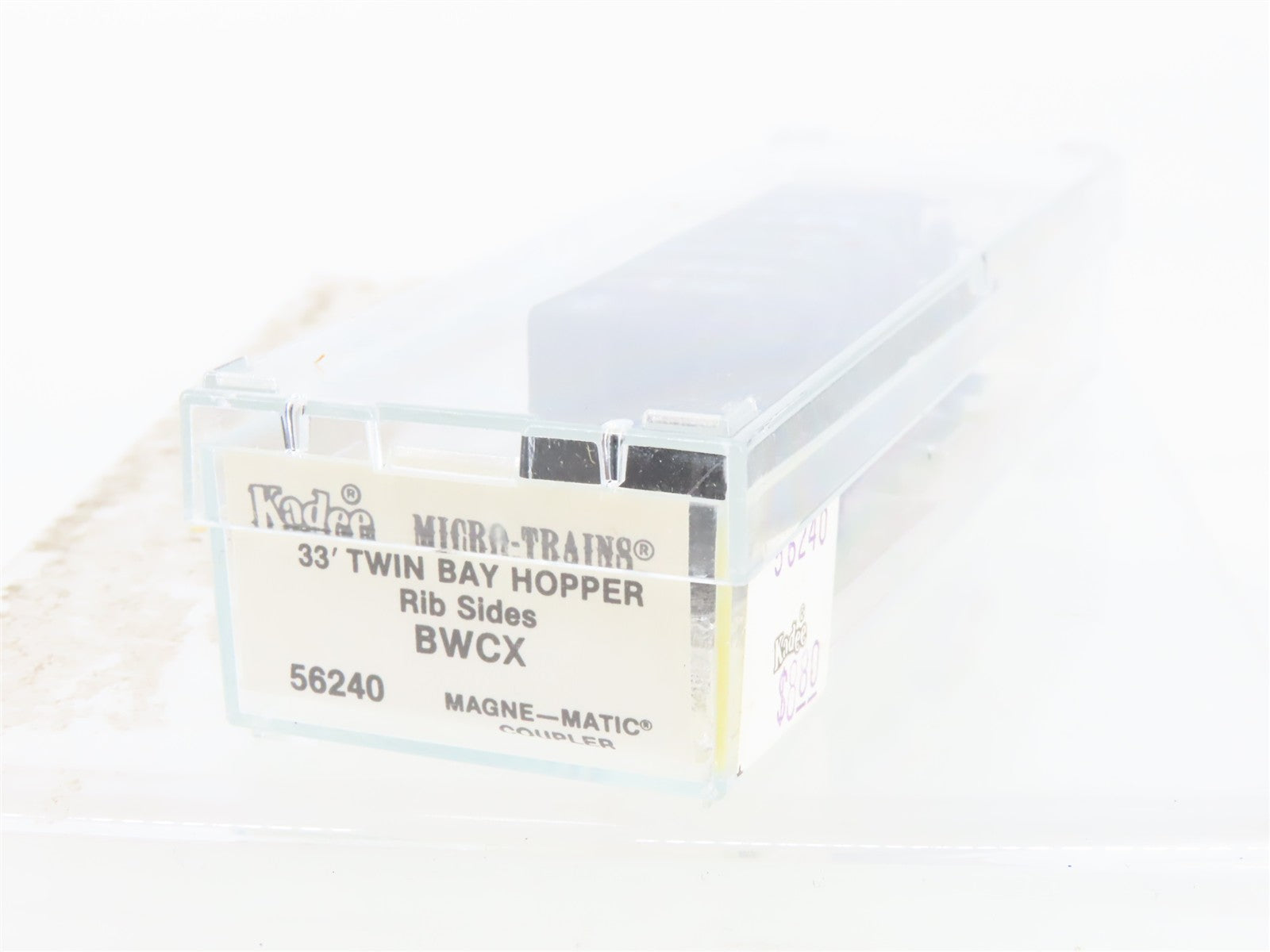 N Scale Micro-Trains MTL 56240 Berwind-White Coal Mining Co. 33' Hopper RTR