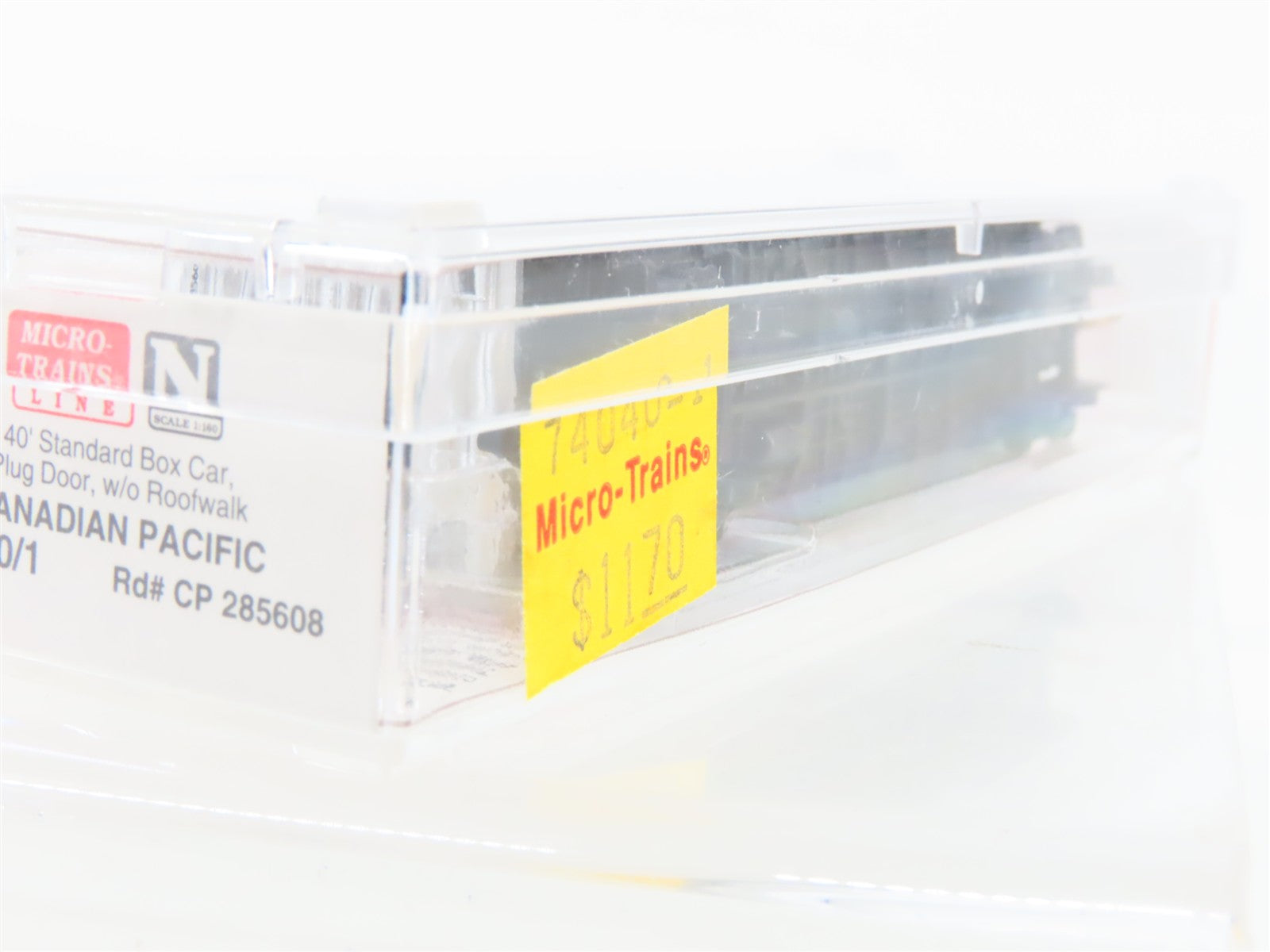 N Scale Micro-Trains MTL 74040/1 CP Canadian Pacific 40' Box Car 285608 RTR