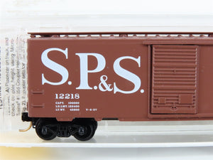 N Scale Micro-Trains MTL 20850 SP&S Spokane, Portland & Seattle 40' Boxcar 12218