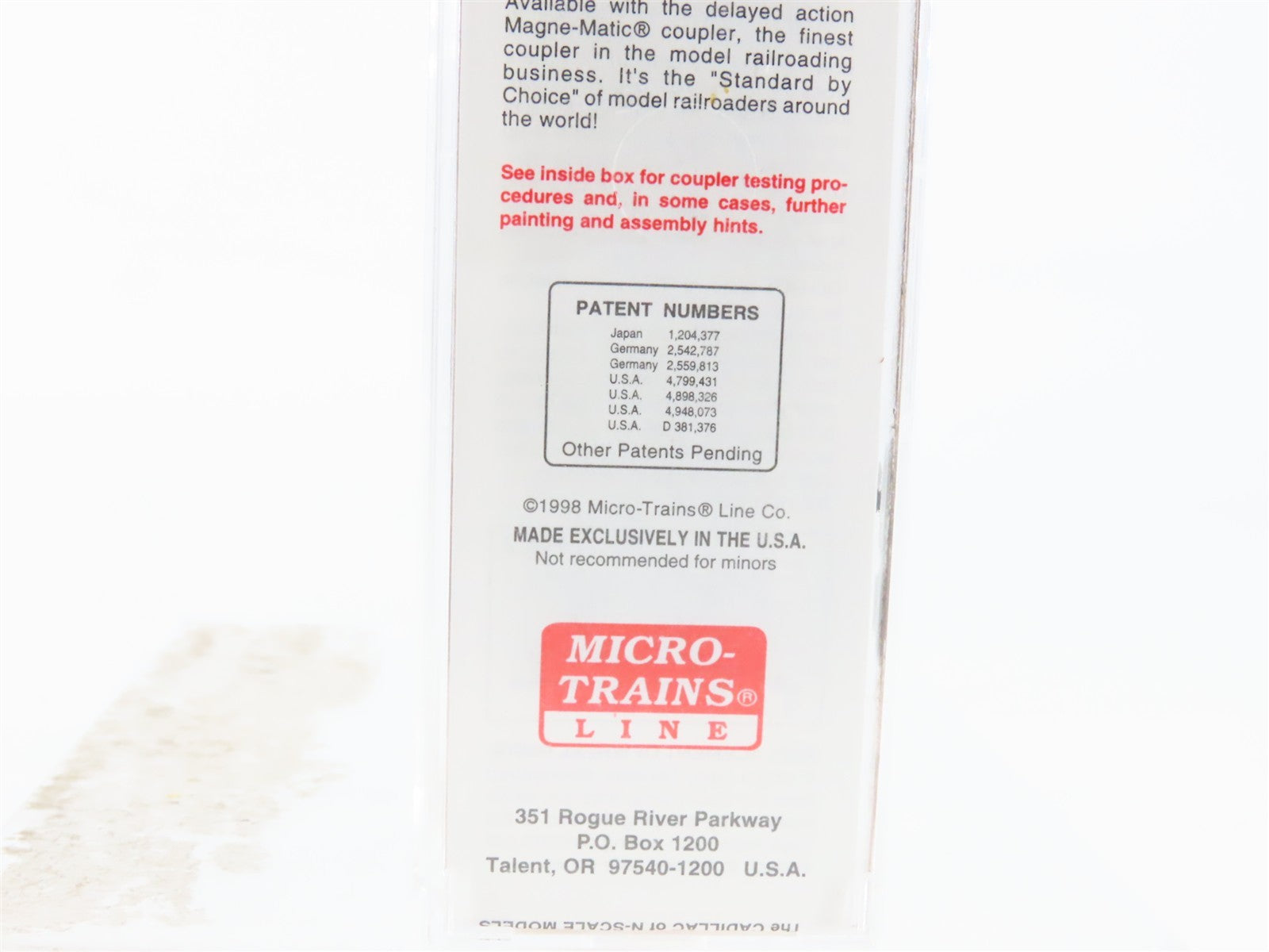 N Scale Micro-Trains MTL 20850 SP&S Spokane, Portland & Seattle 40' Boxcar 12218