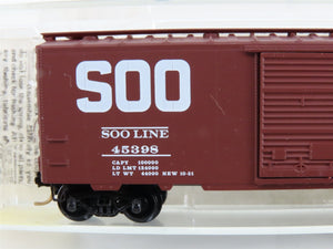 N Scale Kadee Micro-Trains MTL 20900 Soo Line 40' Single Door Box Car 45398 RTR