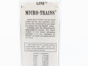 N Scale Kadee Micro-Trains MTL 20900 Soo Line 40' Single Door Box Car 45398 RTR