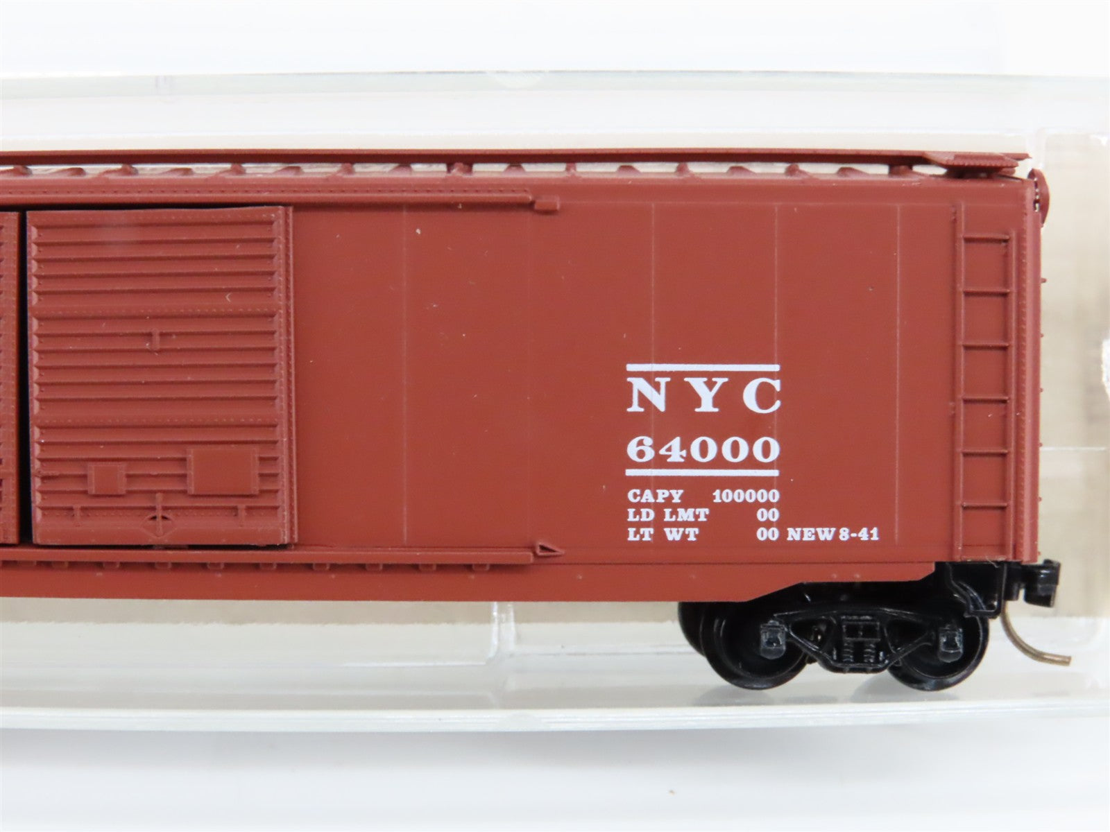 N Scale Micro-Trains MTL 34150 NYC New York Central 50' Box Car 64000 RTR