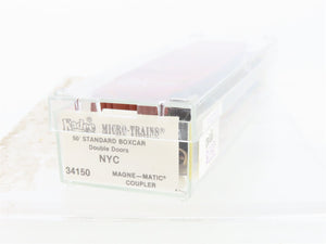 N Scale Micro-Trains MTL 34150 NYC New York Central 50' Box Car 64000 RTR