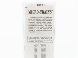 N Scale Micro-Trains MTL 65230 Pennsylvania 39' Tank Car 498936 RTR