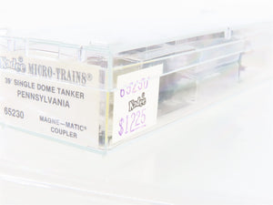 N Scale Micro-Trains MTL 65230 Pennsylvania 39' Tank Car 498936 RTR