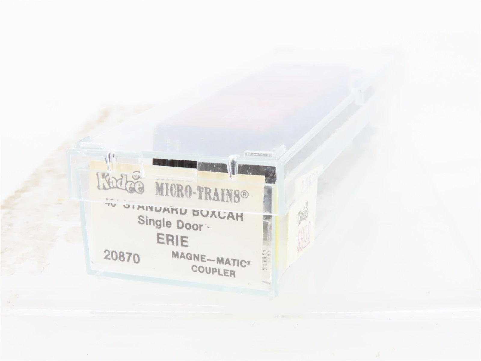 N Scale Kadee Micro-Trains MTL 20870 Erie 40' Single Door Box Car 78960 RTR