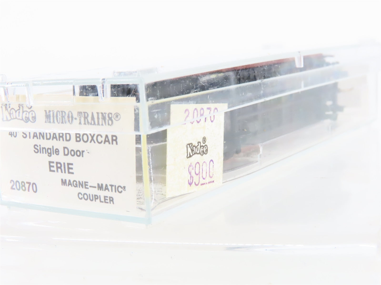 N Scale Kadee Micro-Trains MTL 20870 Erie 40' Single Door Box Car 78960 RTR