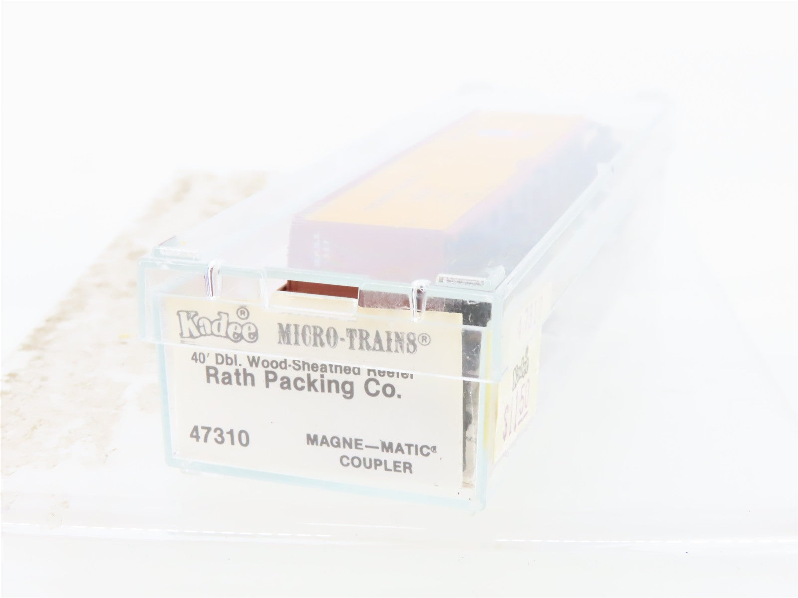 N Scale Micro-Trains MTL 47310 RPRX Rath Packing Co. 40' Reefer 507 RTR