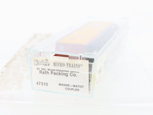 N Scale Micro-Trains MTL 47310 RPRX Rath Packing Co. 40' Reefer 507 RTR