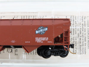N Kadee Micro-Trains MTL 55250 CMO Chicago & North Western 2-Bay Hopper 50199
