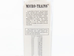 N Kadee Micro-Trains MTL 55250 CMO Chicago & North Western 2-Bay Hopper 50199