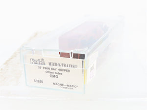 N Kadee Micro-Trains MTL 55250 CMO Chicago & North Western 2-Bay Hopper 50199