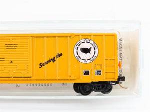 N Scale Kadee Micro-Trains MTL 25160 TASD Alabama State Docks 50' Box Car 78373