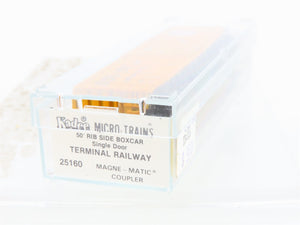 N Scale Kadee Micro-Trains MTL 25160 TASD Alabama State Docks 50' Box Car 78373