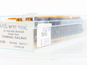 N Scale Kadee Micro-Trains MTL 25160 TASD Alabama State Docks 50' Box Car 78373