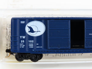 N Scale Micro-Trains MTL 30020 YW Yreka Western Box Car 25102 RTR