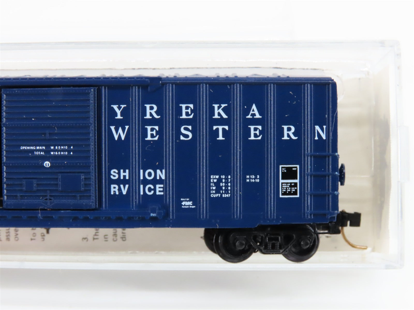 N Scale Micro-Trains MTL 30020 YW Yreka Western Box Car 25102 RTR
