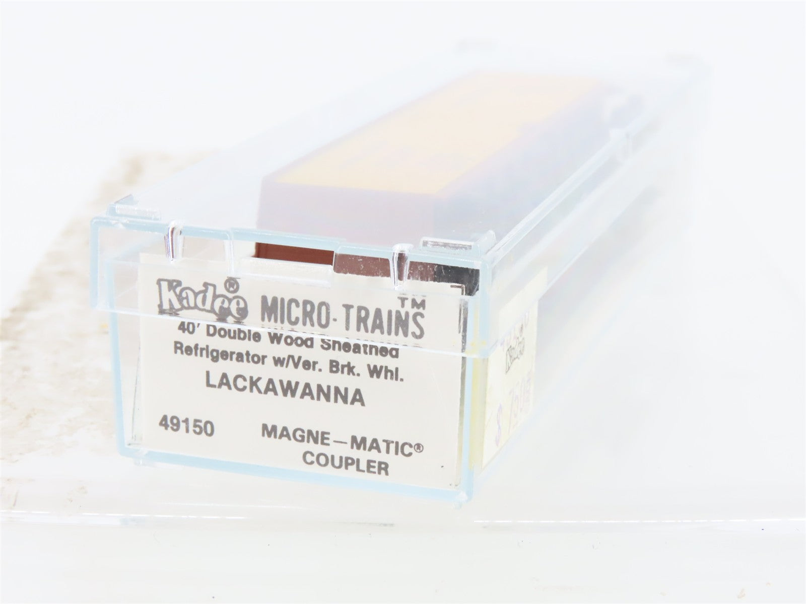 N Scale Micro-Trains MTL 49150 DL&W Lackawanna 40' Reefer 7000 RTR