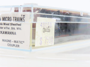 N Scale Micro-Trains MTL 49150 DL&W Lackawanna 40' Reefer 7000 RTR