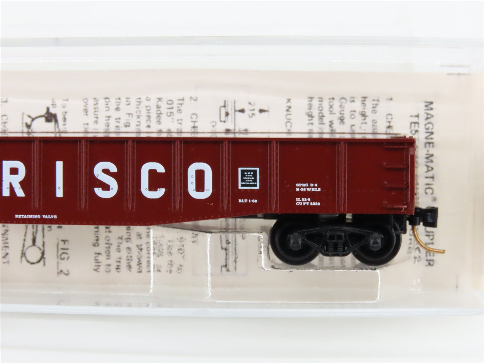 N Scale Micro-Trains MTL 46230 SL-SF Frisco 50' Gondola 51243 RTR