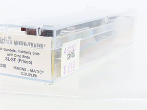 N Scale Micro-Trains MTL 46230 SL-SF Frisco 50' Gondola 51243 RTR