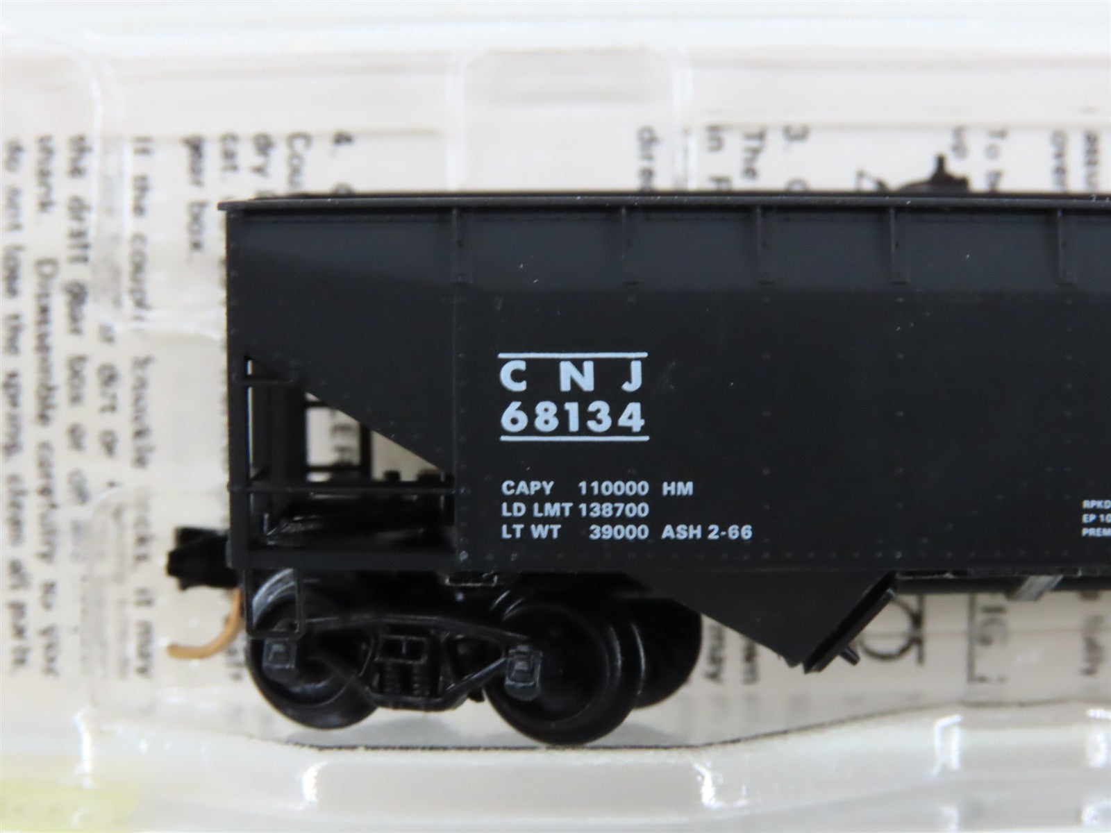 N Scale Micro-Trains MTL 55210 Central Railroad Company of New Jersey Hopper RTR