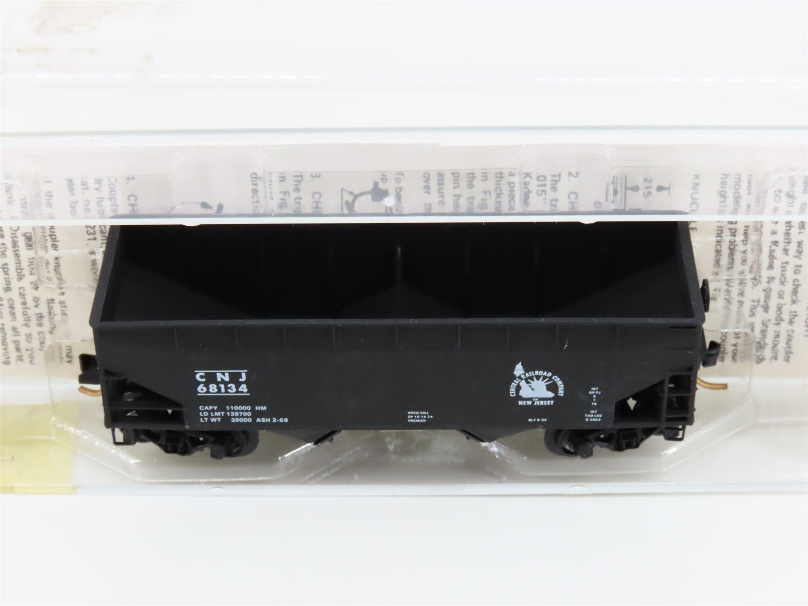 N Scale Micro-Trains MTL 55210 Central Railroad Company of New Jersey Hopper RTR