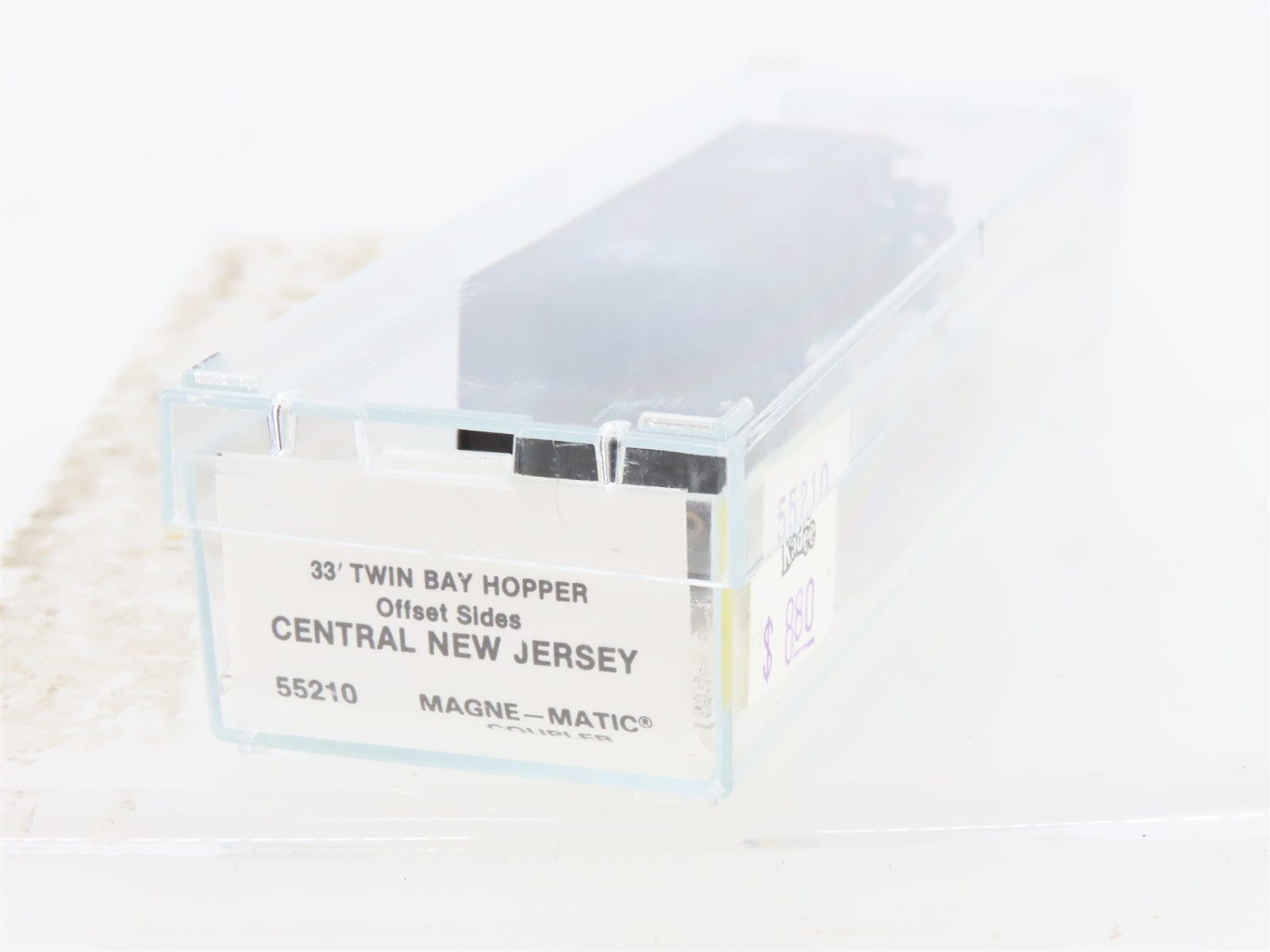 N Scale Micro-Trains MTL 55210 Central Railroad Company of New Jersey Hopper RTR