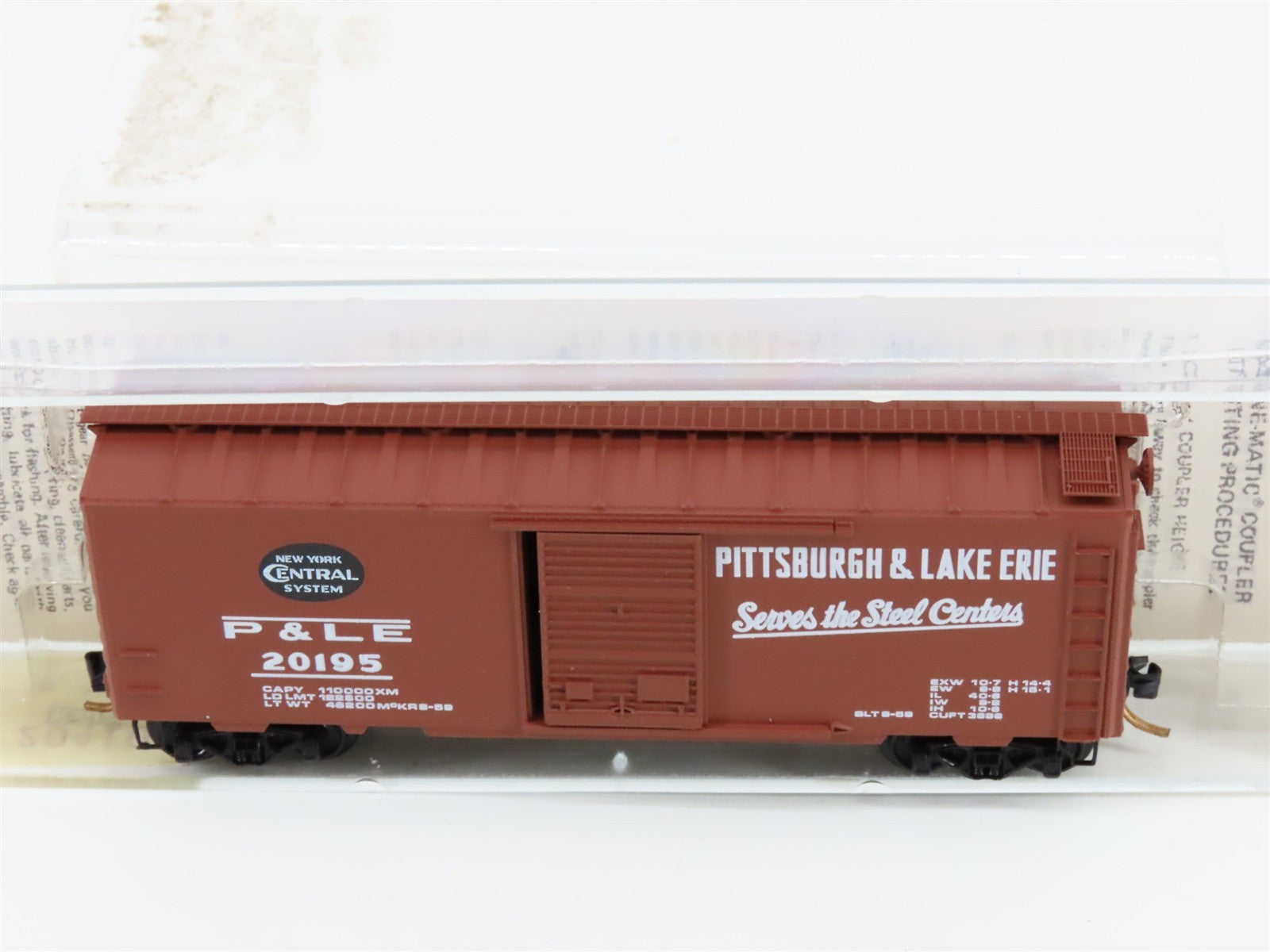 N Kadee Micro-Trains MTL 20410 NYC/P&LE 