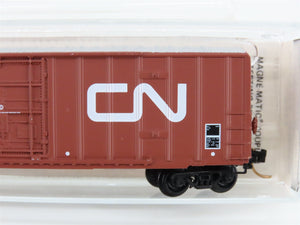 N Scale Micro-Trains MTL 27110 CNA Canadian National 50' Box Car 404917 RTR
